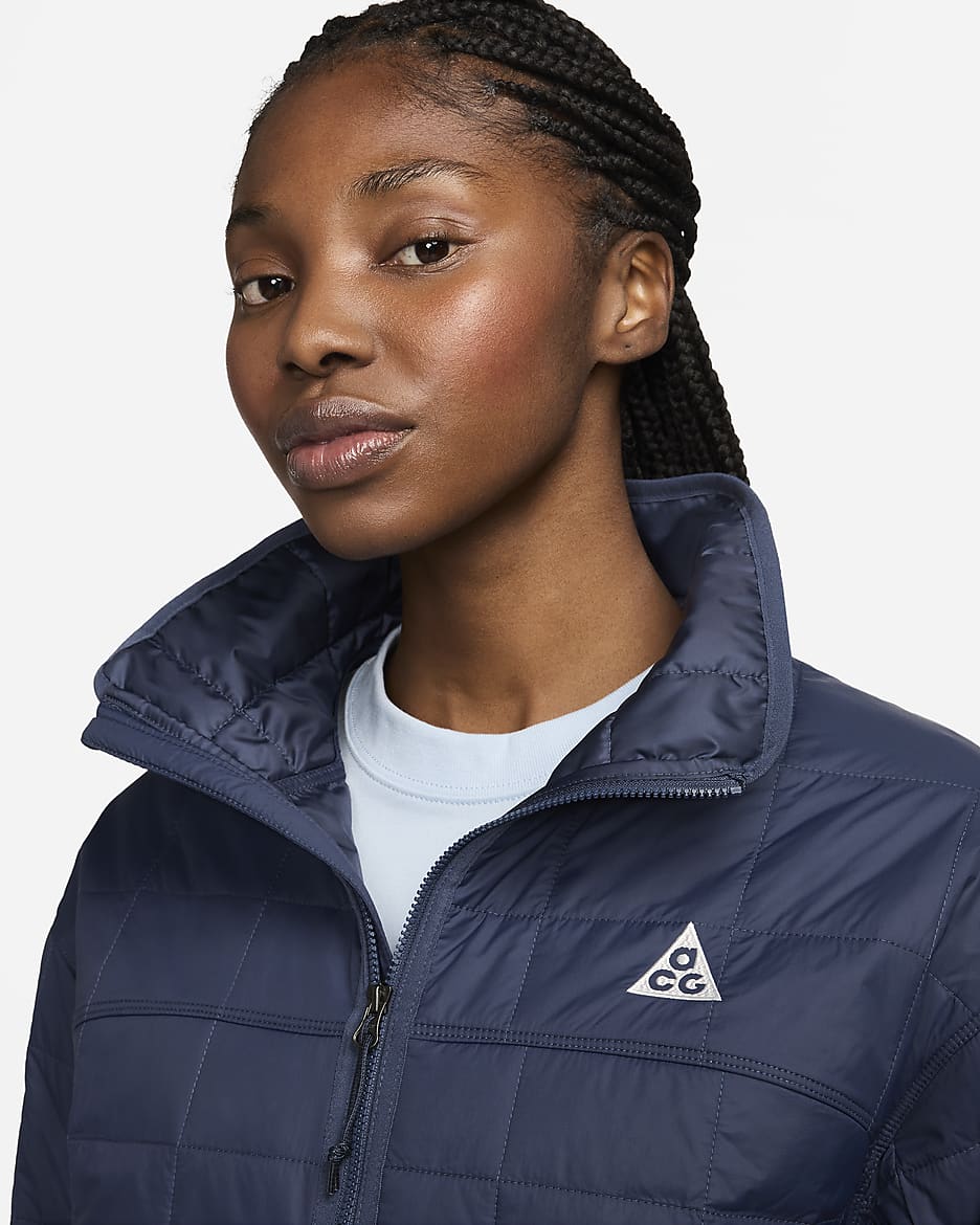 Shops nike quilted jacket womens